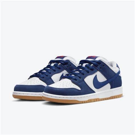 NK SB Dunk Low Los Angeles Dodgers-細節圖4