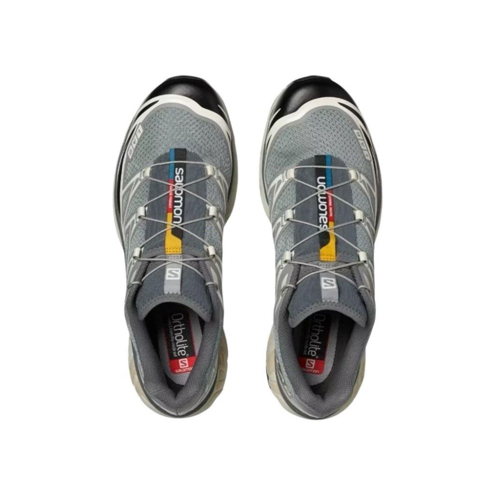 👟 Salo XT-6 越野登山鞋 L47305700 銀灰色｜白色｜黑色｜奶油色｜網眼布鞋面-細節圖2