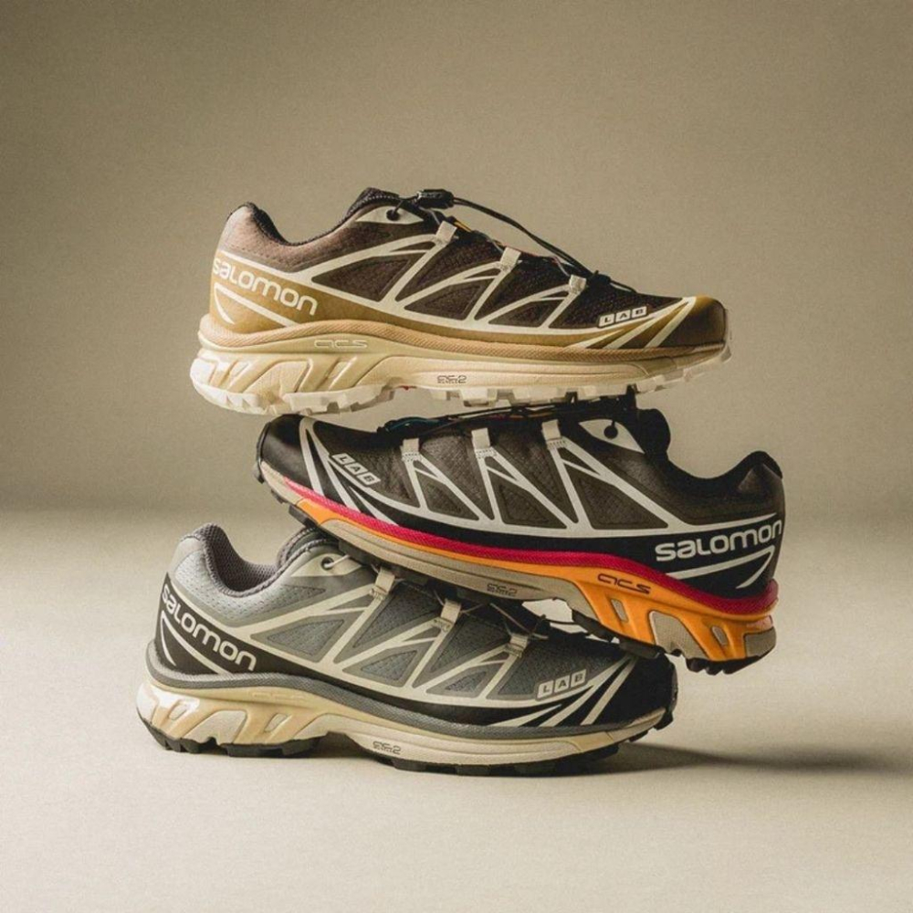 👟 Salo XT-6 越野登山鞋 L47305700 銀灰色｜白色｜黑色｜奶油色｜網眼布鞋面-細節圖9