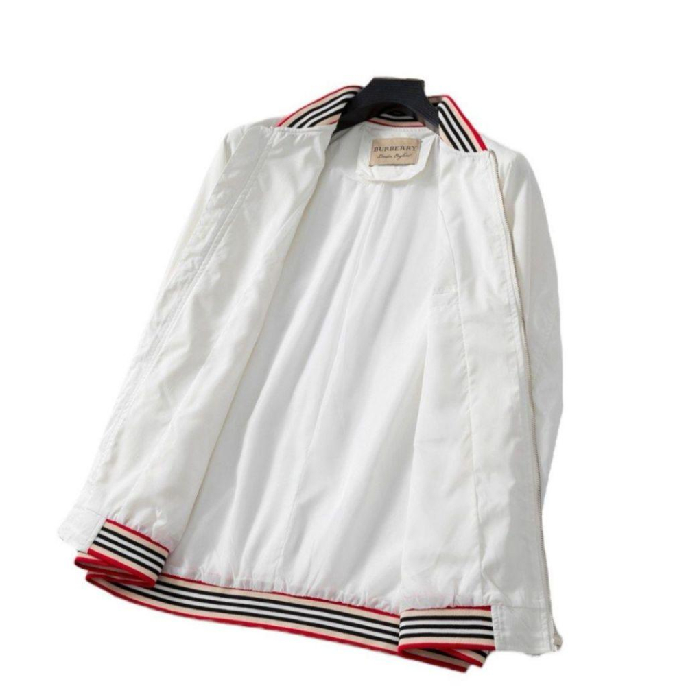 B 條紋領TB字樣棒球外套/飛行外套/夾克/風衣/衝鋒衣｜❗️此為剪標商品-細節圖7