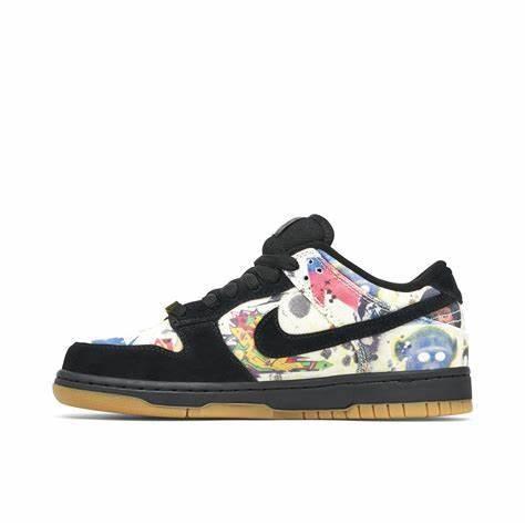 NK SB Dunk Low Supreme Rammellzee-細節圖2