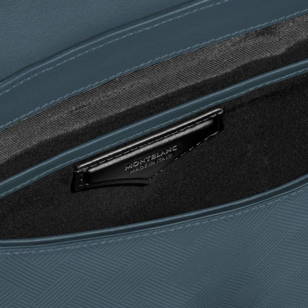 萬寶龍EXTREME 風尚系列 3.0 袖珍型信封包，設有 M LOCK 4810 鎖扣 |牛皮｜斜背包｜公事包-細節圖5