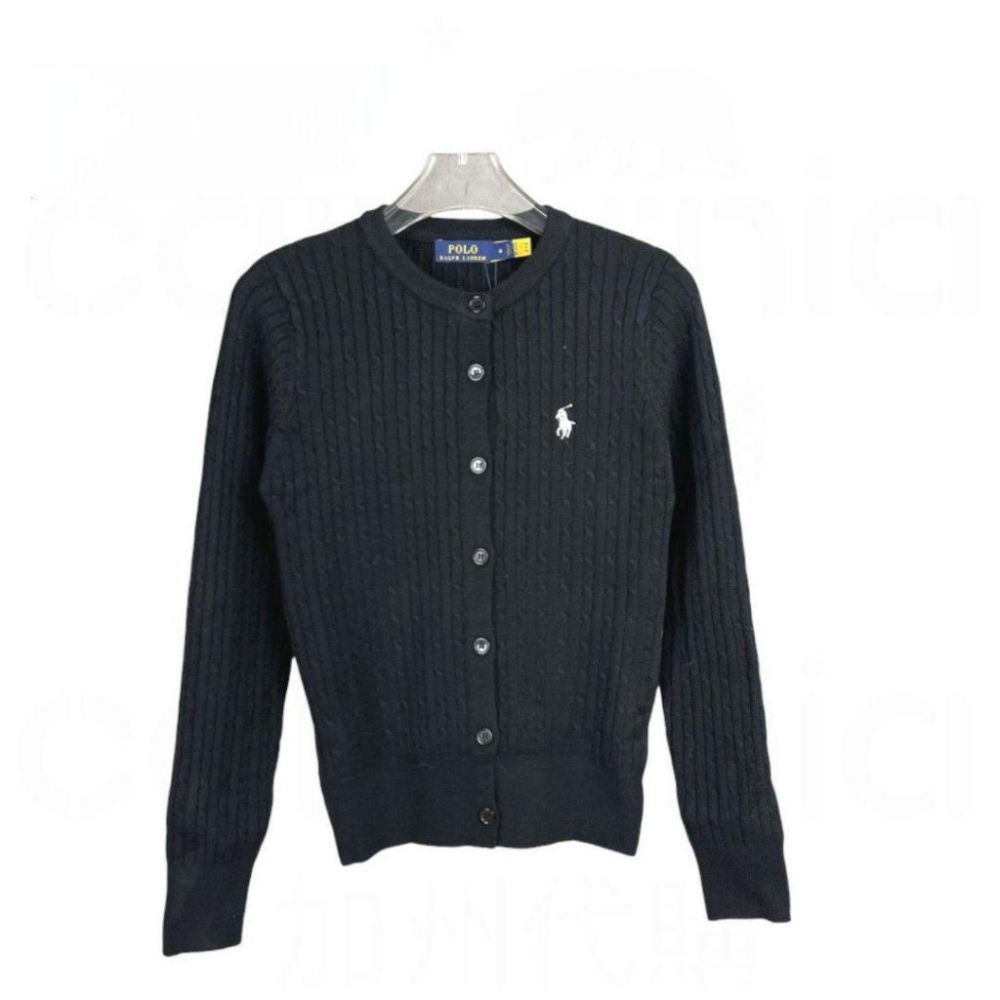 RL Women’s 針織小外套 黑色/杏色/灰色/粉色/白色-細節圖5