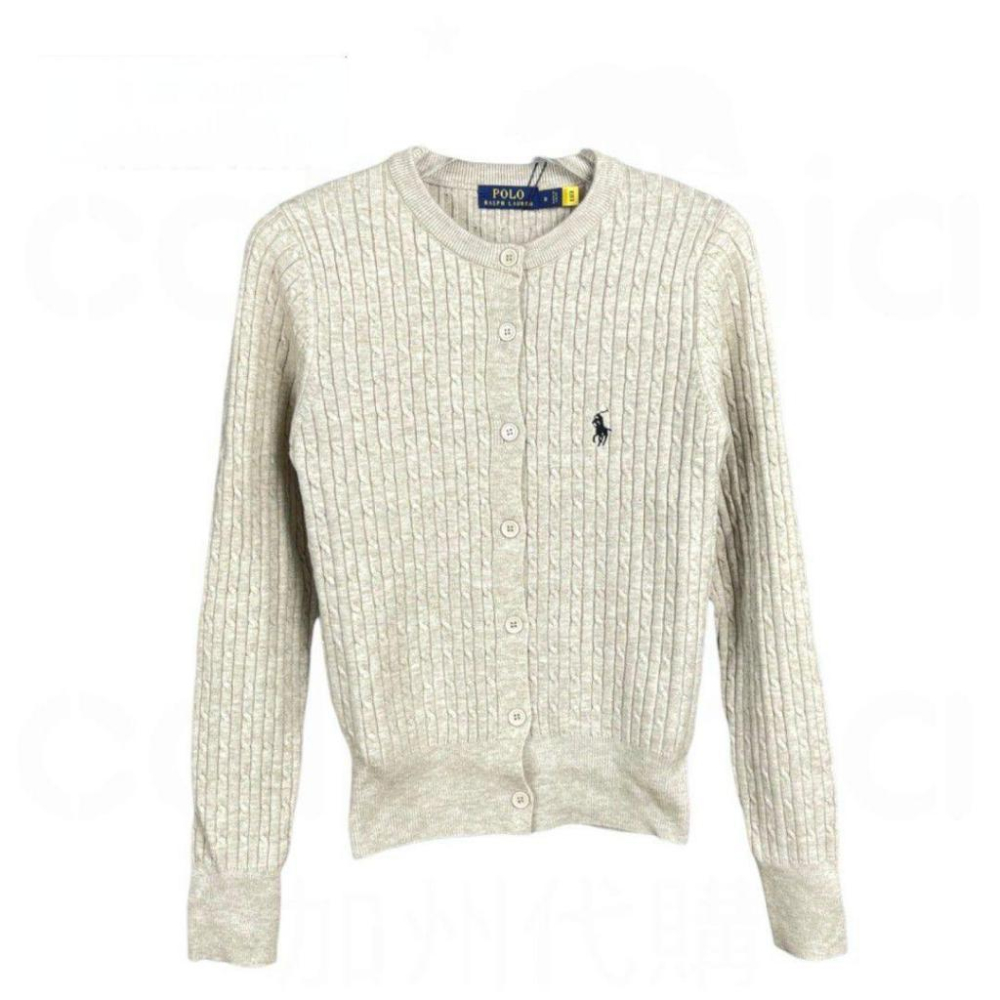 RL Women’s 針織小外套 黑色/杏色/灰色/粉色/白色-細節圖6