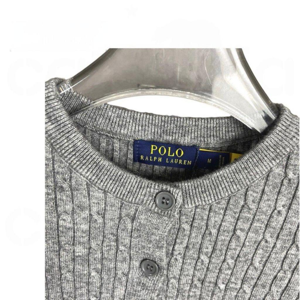 RL Women’s 針織小外套 黑色/杏色/灰色/粉色/白色-細節圖8