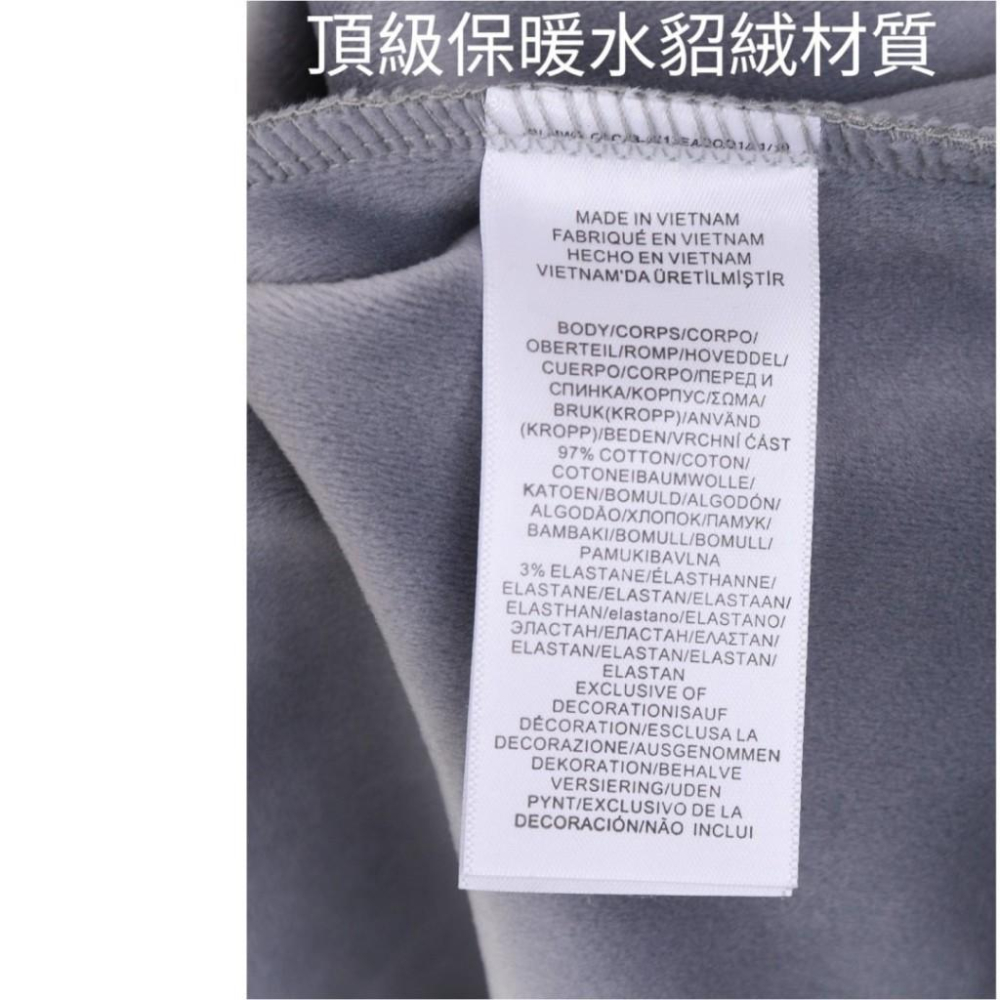 RL男款低調字母長袖抓絨/水貂絨/大學T/運動衫/素T｜Factory Store工廠店版本-細節圖7