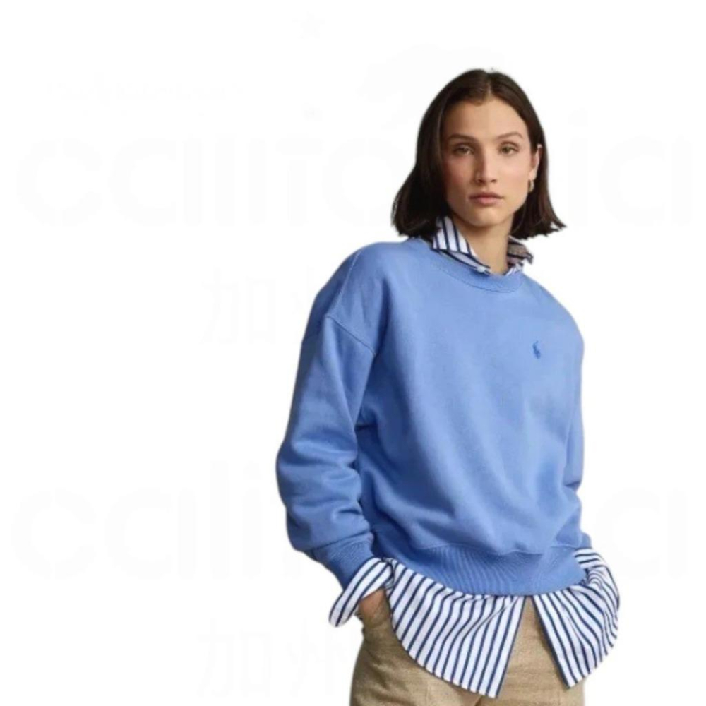 🇺🇸RL Polo  Women’s Bear Logo Sweatshirt 女款長袖/毛圈連帽大學T/運動衫-細節圖3