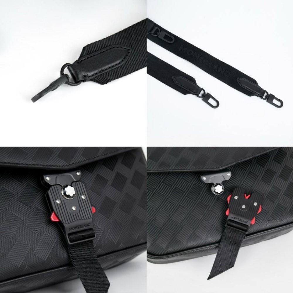 萬寶龍EXTREME 風尚系列 3.0 信差包 設有 M LOCK 4810 鎖扣 Black 黑色-細節圖5