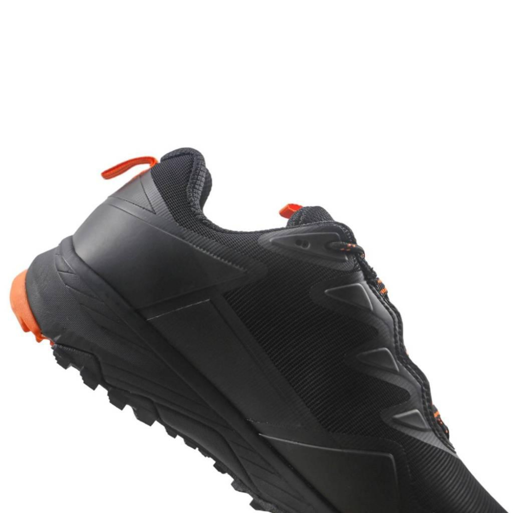 TNF Gore-Tex x Vibram黃金大底防水塗佈戶外機能鞋 黑橘色 抓地耐磨輕便休閒鞋-細節圖8