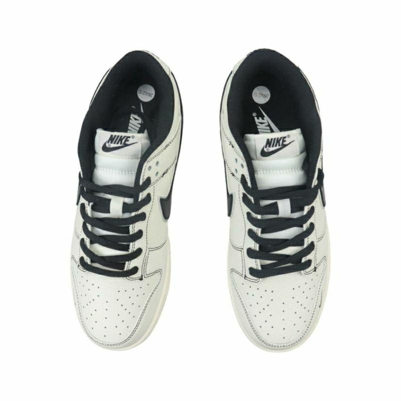 Dunk Low x Supreme 聯名款 白底黑勾/白黑 男女通用款鞋 RM2308-237-細節圖4