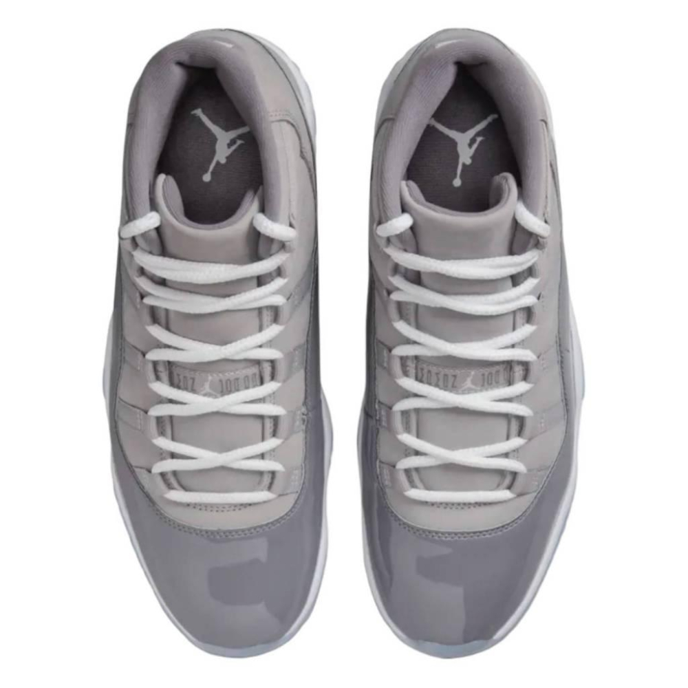 AJ11 Cool Grey 冷灰 高筒實戰用籃球鞋CT8012-005 男女通用款鞋-細節圖8