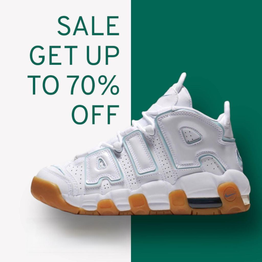 NK Factory Store Air More Uptempo 🏀皮朋籃球鞋 特惠折扣 男女通用款鞋-細節圖6