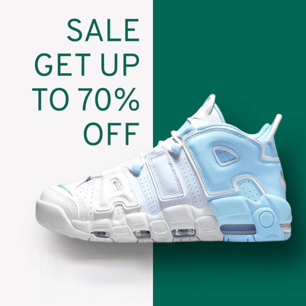 NK Factory Store Air More Uptempo 🏀皮朋籃球鞋 特惠折扣 男女通用款鞋-細節圖7