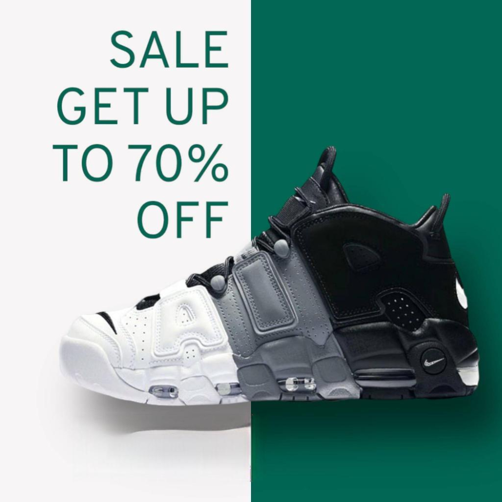 NK Factory Store Air More Uptempo 🏀皮朋籃球鞋 特惠折扣 男女通用款鞋-細節圖8
