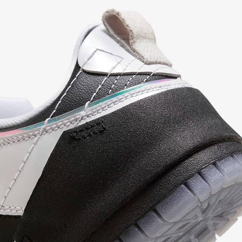 NK Dunk Low Disrupt2 白黑色/熊貓/雷射 龍年限定款FZ5063-190 女款鞋-細節圖3