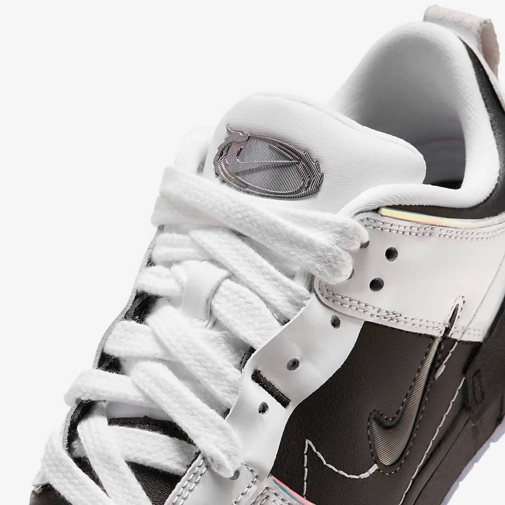 NK Dunk Low Disrupt2 白黑色/熊貓/雷射 龍年限定款FZ5063-190 女款鞋-細節圖4