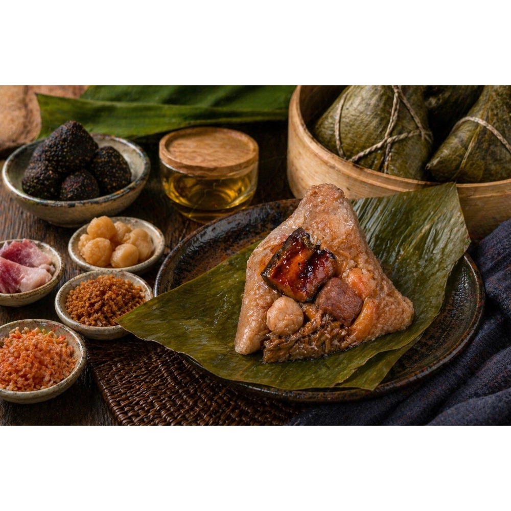 松露鰻魚干貝粽-20顆-細節圖2