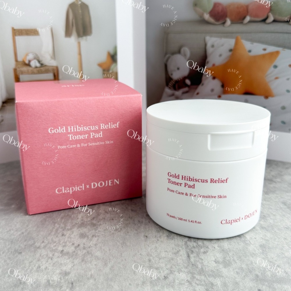 DOJENxCLAPIEL 黃金木槿花 保濕補水棉片 70片 3.0新版本 保濕棉片-規格圖2