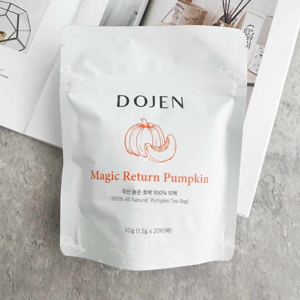 韓國 Dojen 南瓜茶 老南瓜茶 一包20入 消水腫神器 南瓜茶包 茶包-規格圖1