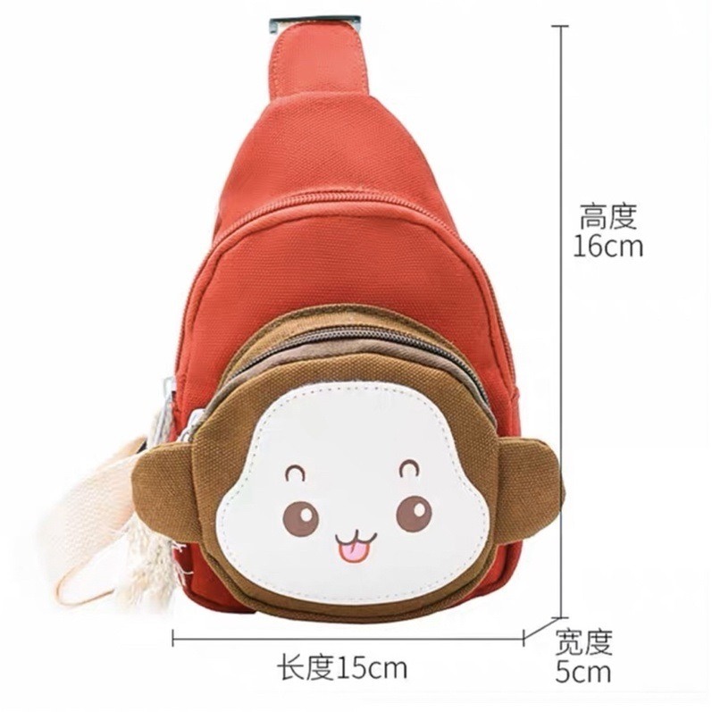 兒童韓版胸包 腰包 斜背 包包 小孩 男女童 戶外 斜背包 小背包 後背包 旅行背包 小背袋 小書包-細節圖5