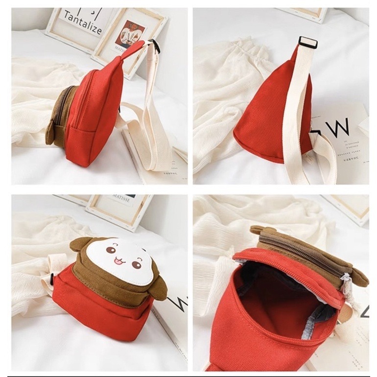 兒童韓版胸包 腰包 斜背 包包 小孩 男女童 戶外 斜背包 小背包 後背包 旅行背包 小背袋 小書包-細節圖3