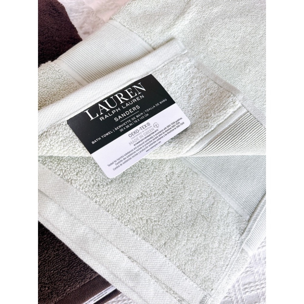 美國代購 正品 LAUREN RALPH LAUREN 黑標浴巾 大條浴巾 舒適 柔軟 吸水-細節圖3
