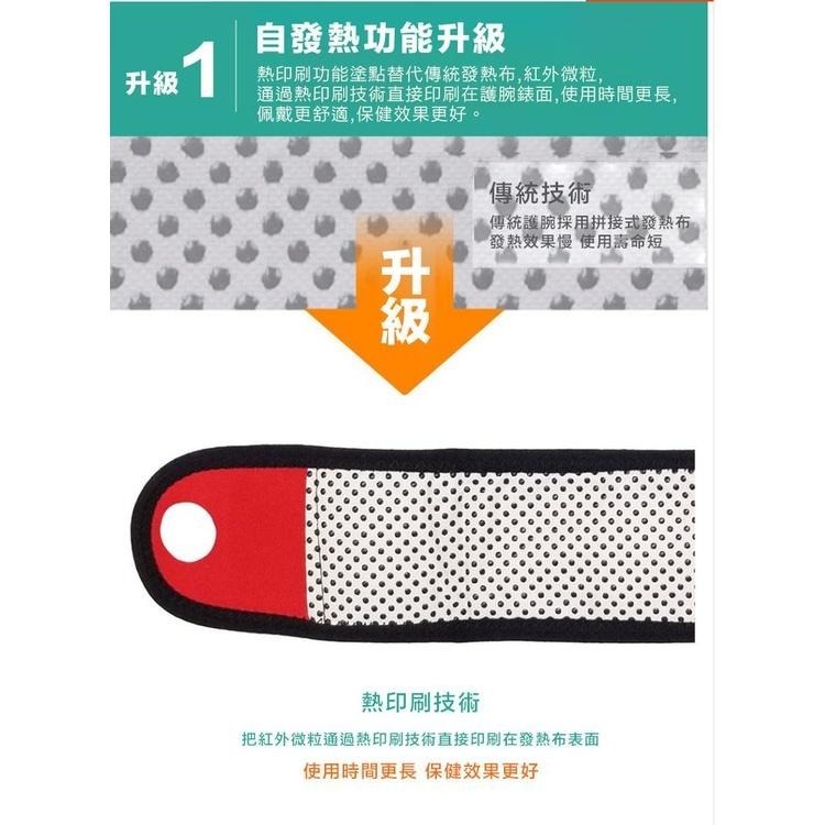 【現貨 快速出貨！升級發熱親膚纖維】手指穿孔設計 超強彈性 發熱護腕 纏繞護腕 保暖 運動穿戴 運動族必備 運動護腕-細節圖3