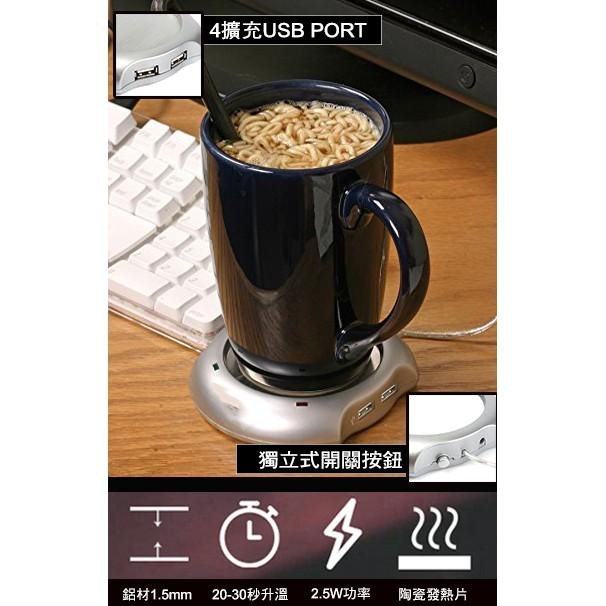 【現貨 快速出貨！新升級USB接口】USB隨插隨用。暖暖杯墊 智能杯墊 暖暖杯 暖杯墊-細節圖7