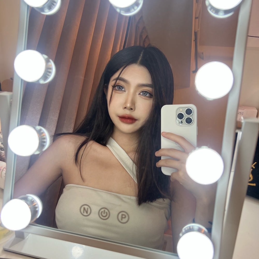 IRIS❤️LED化妝鏡 【三年保固】 三色調光/補光鏡/美妝鏡/立鏡 抖音同款/化妝神器 生日-細節圖2