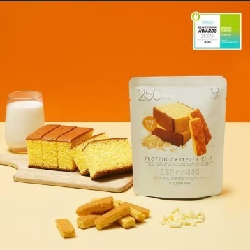 ☆CC＇s room☆ 🇰🇷韓國 Olive young 蛋白質餅乾 巧克力布朗尼口味/蜂蜜蛋糕口味-細節圖3