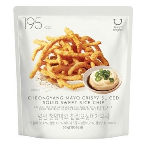 青陽美乃滋糯米魷魚絲 50g