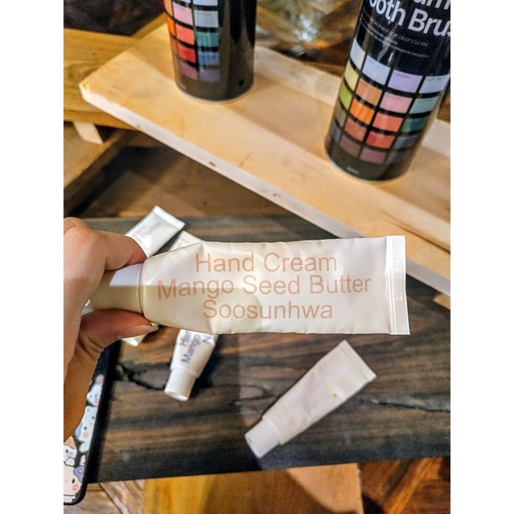 ☆CC＇s room☆ 🇰🇷韓國 hetras 芒果籽保濕香氛護手霜 50ml-細節圖4