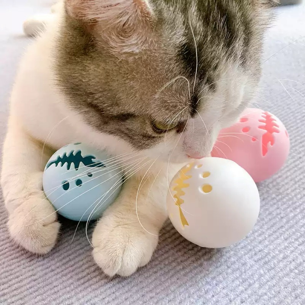 魚骨逗貓球 貓薄荷球 鈴鐺球 炫光球-細節圖7