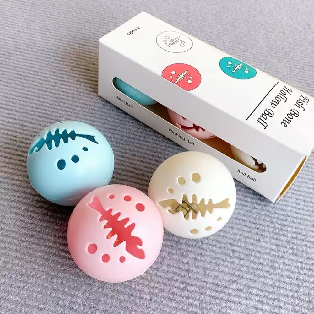 魚骨逗貓球 貓薄荷球 鈴鐺球 炫光球-細節圖10