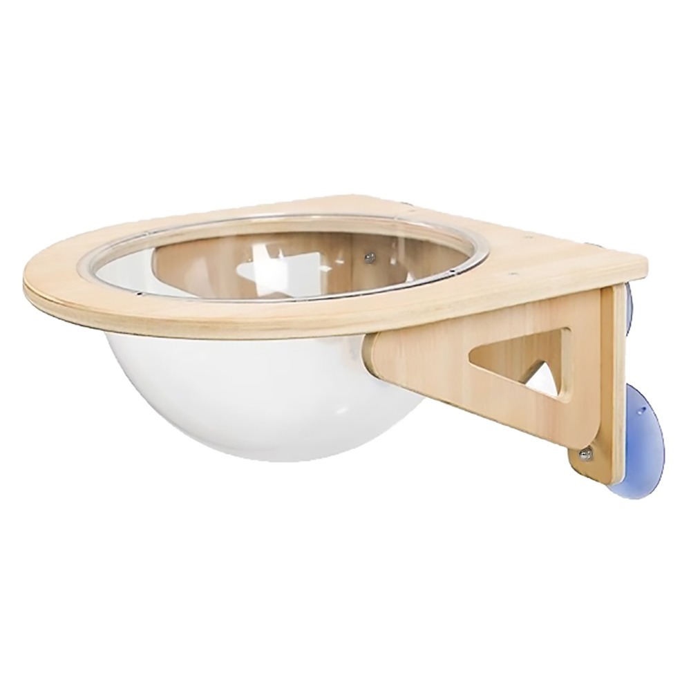 透明吸盤式貓窩, 貓咪太空艙, 窗戶貓吊床, 寵物休憩空間, 堅固耐用易清潔-規格圖6