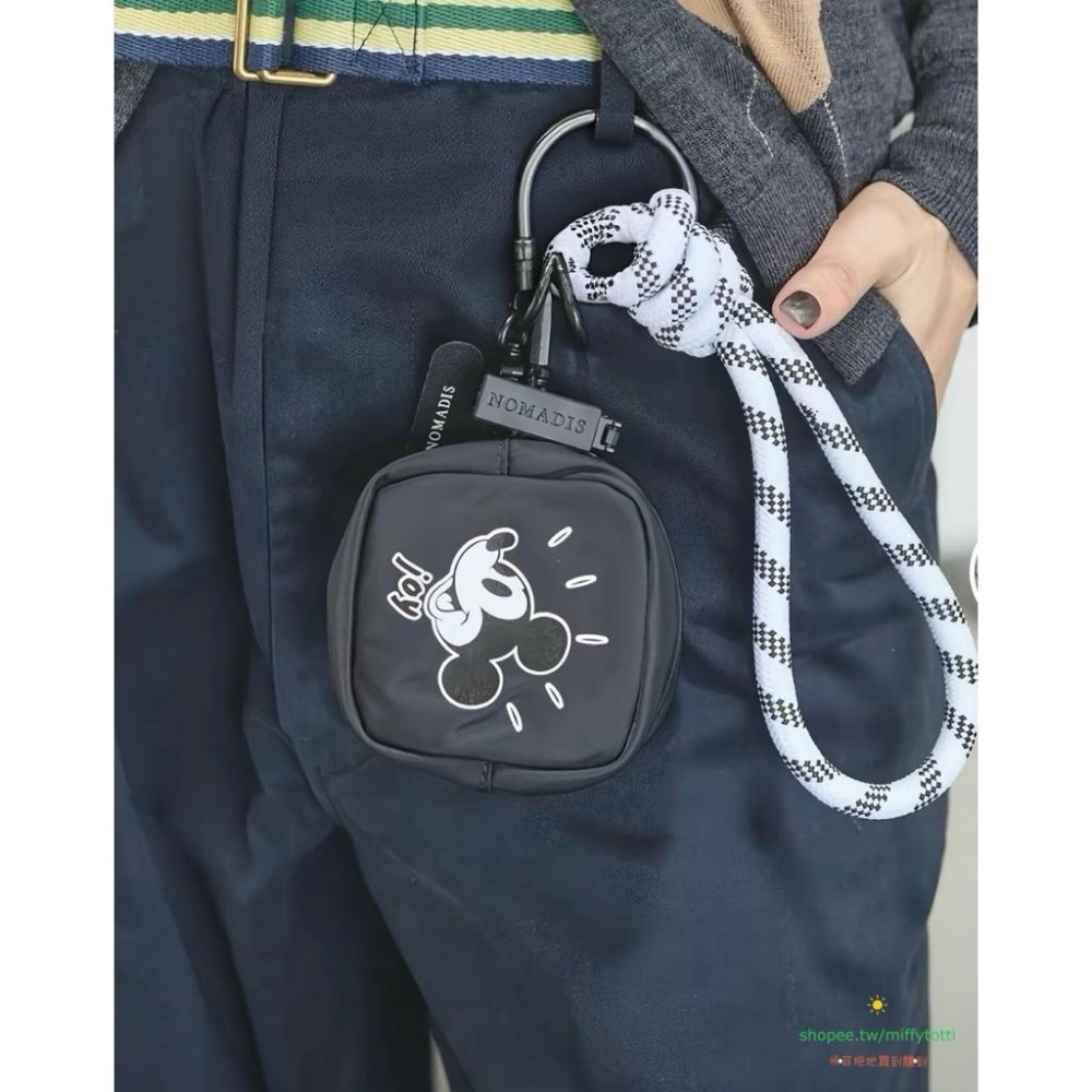 現貨🇯🇵NOMADIS X Disney聯名手機繩含墊片（ EIGHT/三色）  手機耳機包掛繩（官網10395日圓）-細節圖8