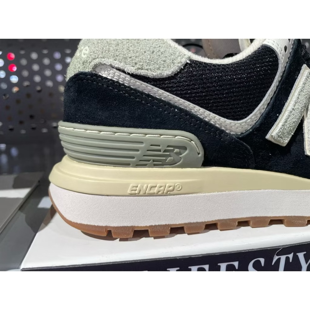 New Balance U574LGBG D楦 麂皮 574 LEGACY 復古休閒鞋（中性款）-細節圖3