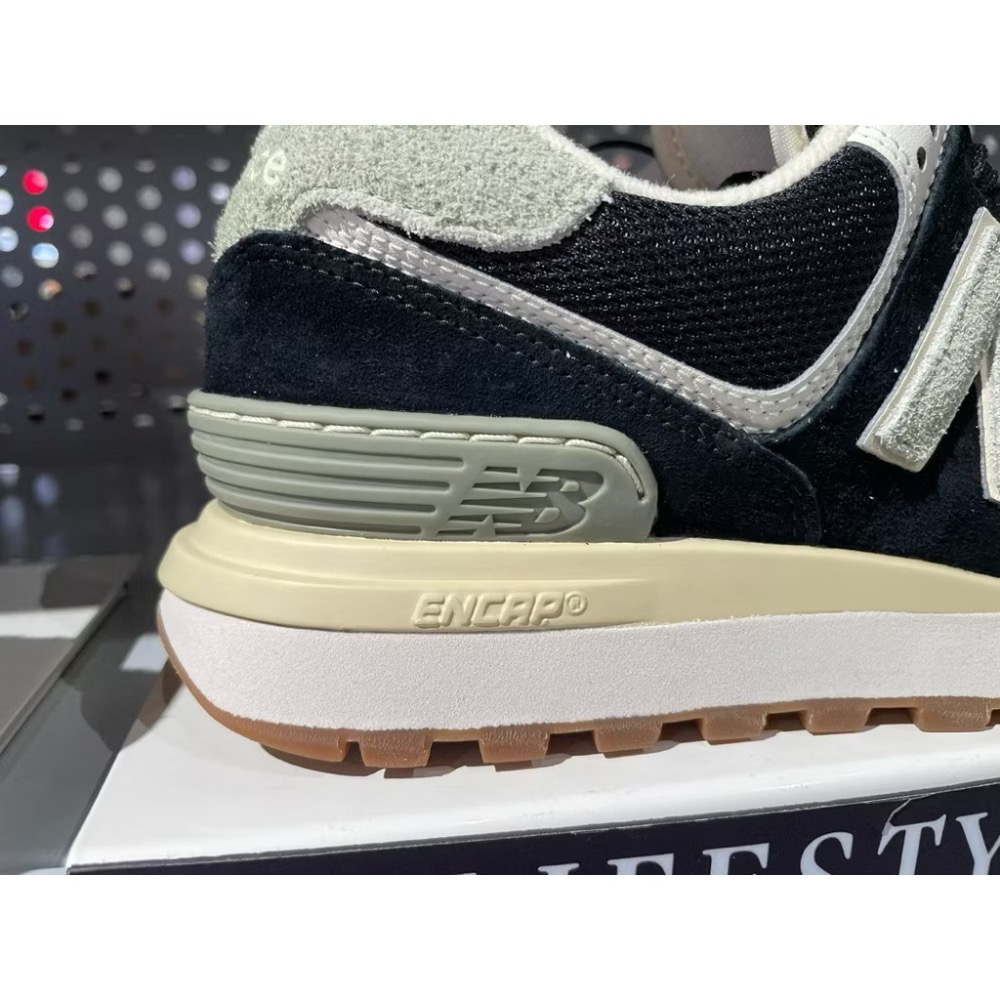New Balance U574LGBG D楦 麂皮 574 LEGACY 復古休閒鞋（中性款）-細節圖3