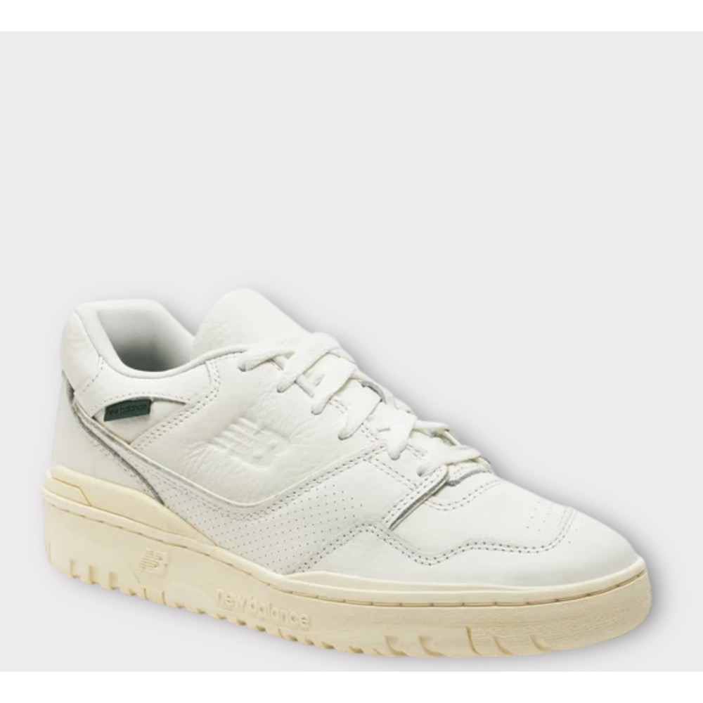 New Balance BB550PWT D楦 皮革 550系列 奶油底 復古休閒鞋（中性款）-細節圖2