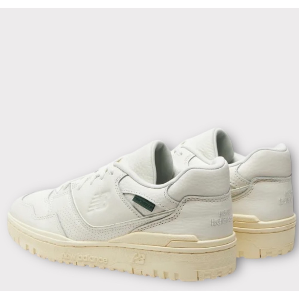 New Balance BB550PWT D楦 皮革 550系列 奶油底 復古休閒鞋（中性款）-細節圖3