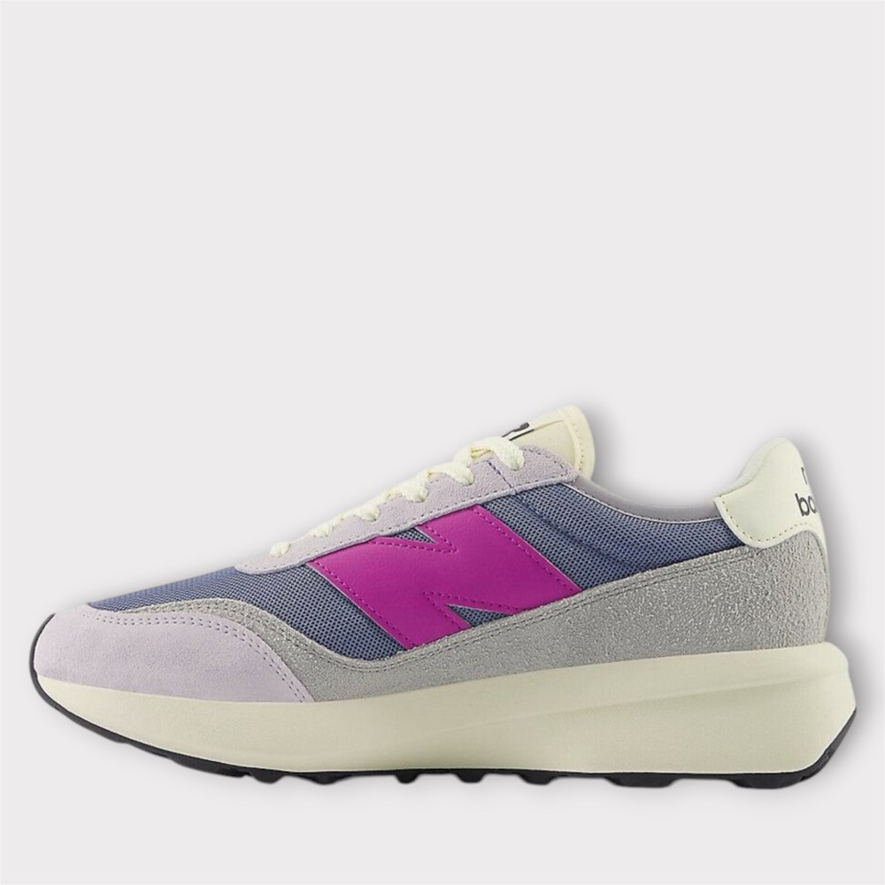 New Balance U370DC D楦 麂皮/網眼 370系列 復古休閒鞋（中性款）-細節圖3