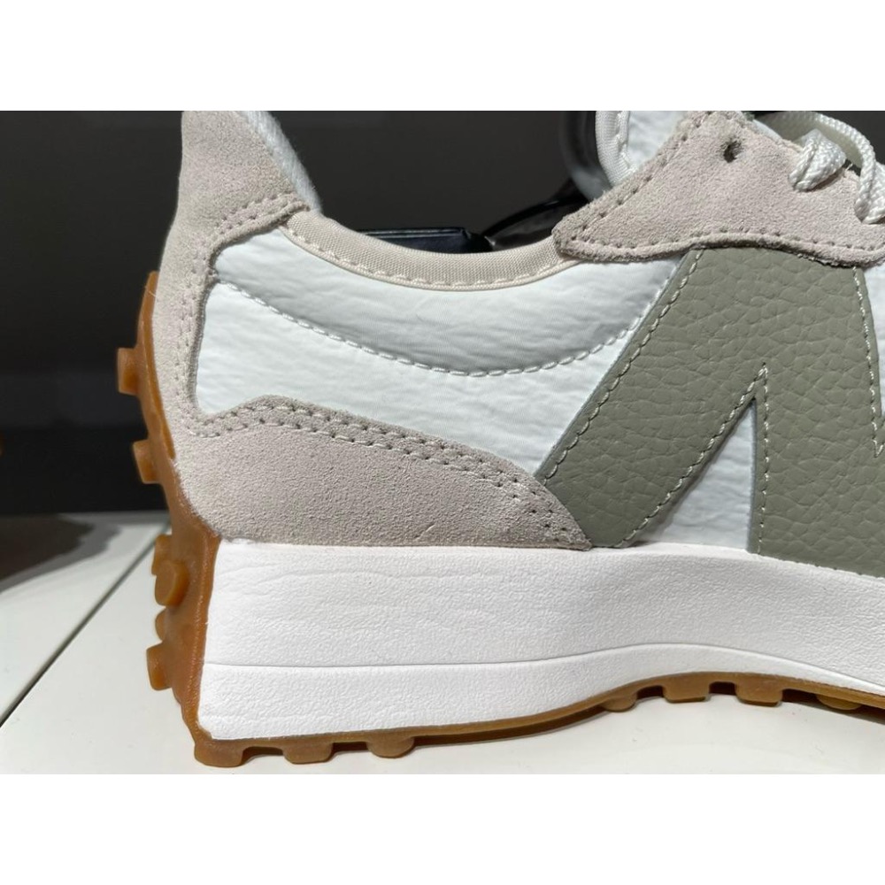 New Balance WS327FTB B楦 麂皮/皮革 拼接 327系列 女復古休閒鞋-細節圖3