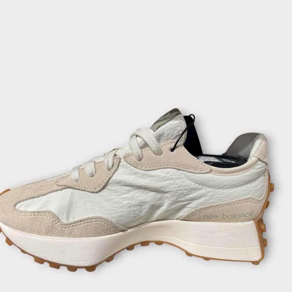 New Balance WS327FTB B楦 麂皮/皮革 拼接 327系列 女復古休閒鞋-細節圖5