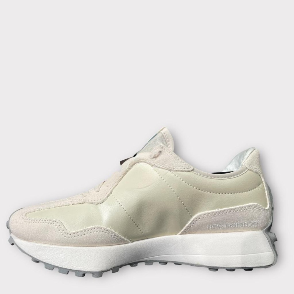 New Balance WS327MO B楦 麂皮 緞帶鞋帶 327系列 女復古休閒鞋-細節圖5