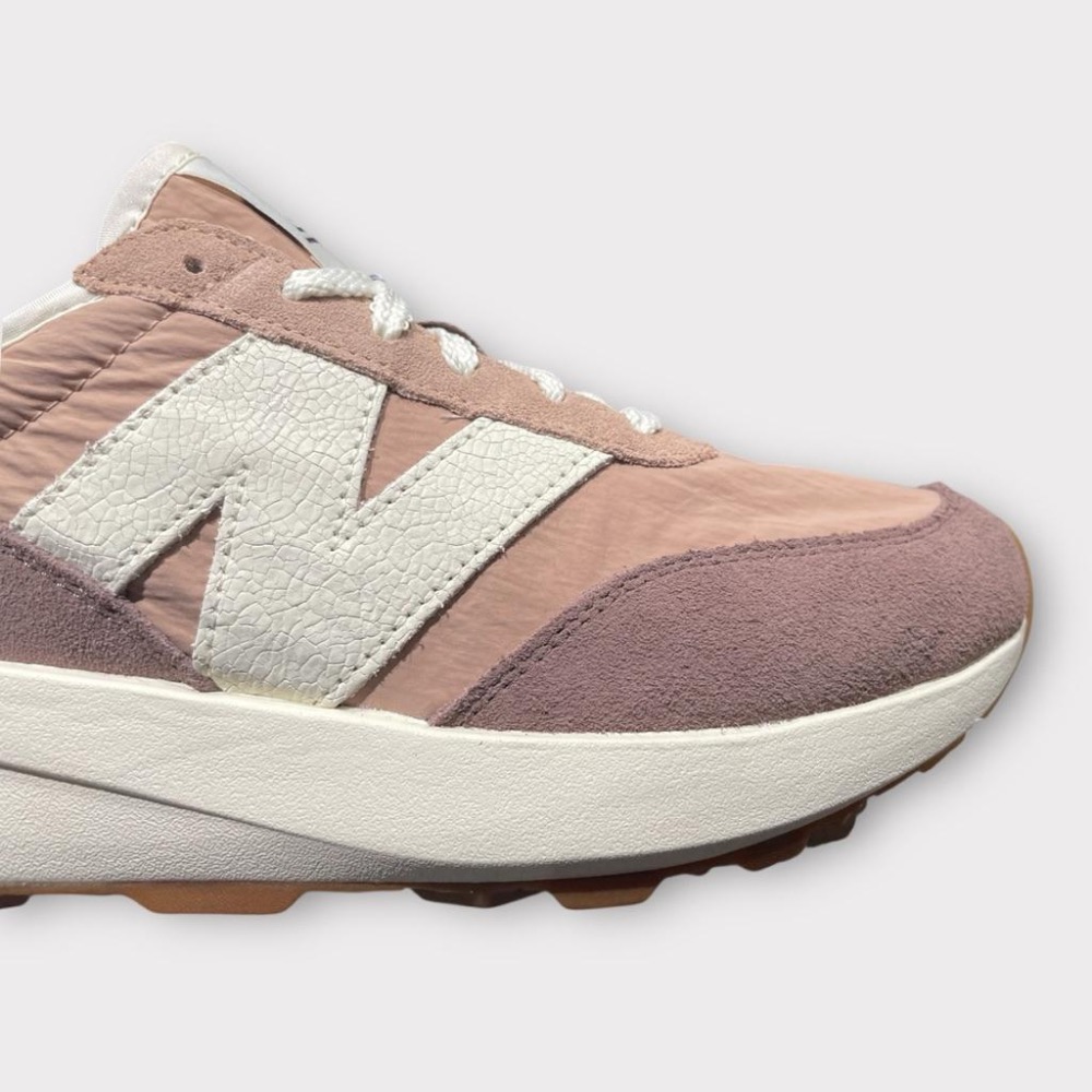 New Balance U370VF D楦 麂皮370系列 拼接 復古休閒鞋（中性款）-細節圖3