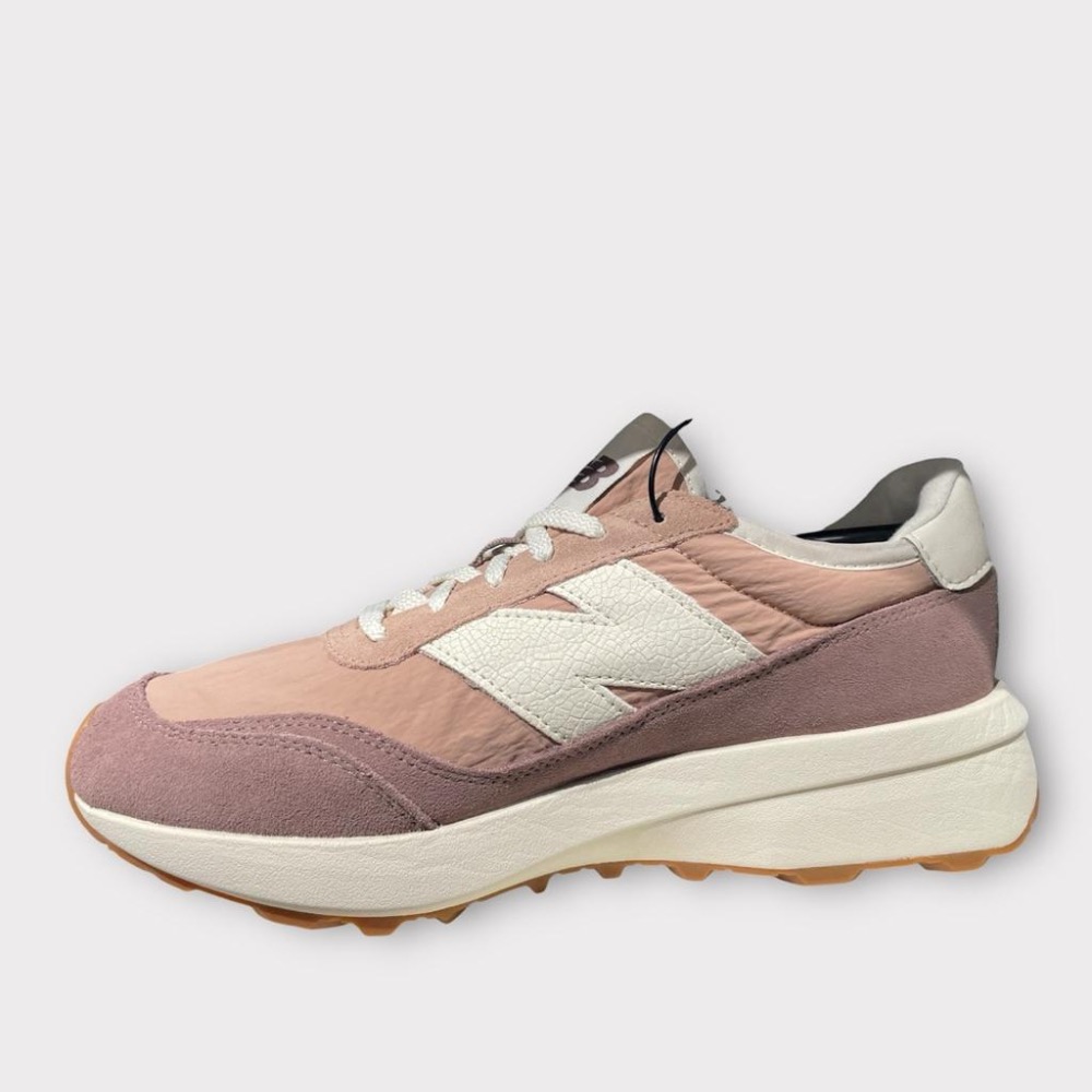 New Balance U370VF D楦 麂皮370系列 拼接 復古休閒鞋（中性款）-細節圖5