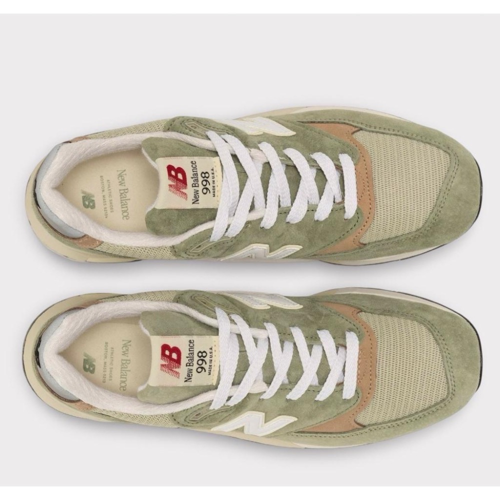 New Balance xTeddy Santis U998GT D楦 麂皮 998 MADE IN USA復古休閒鞋-細節圖5