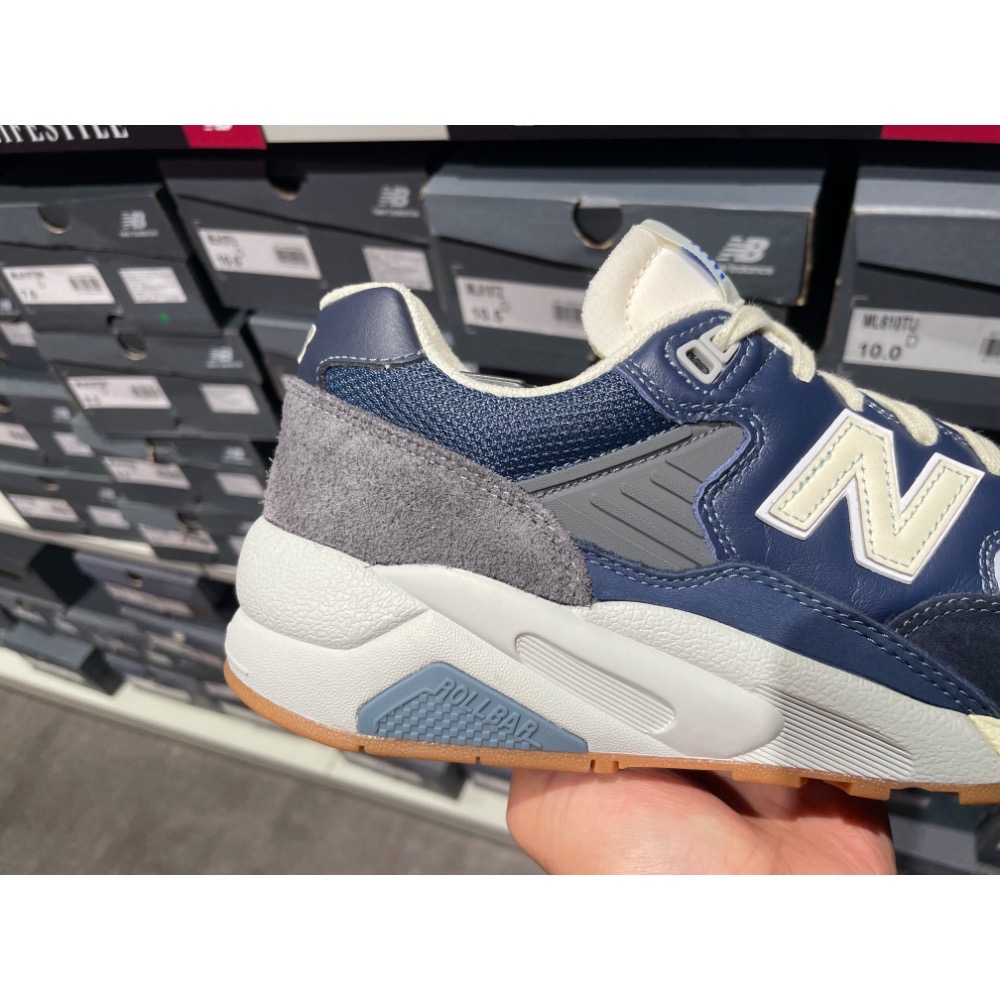New Balance MT580EEC D楦 麂皮/皮革 580 男女鞋 復古休閒鞋(中性款）-細節圖3