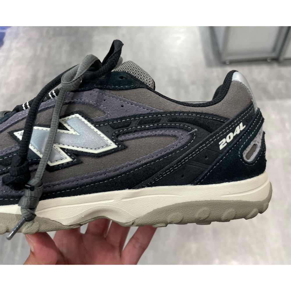 New Balance U204L5WZ D楦 麂皮/皮革 204L  拼接 男女鞋 復古休閒鞋（中性款）-細節圖3