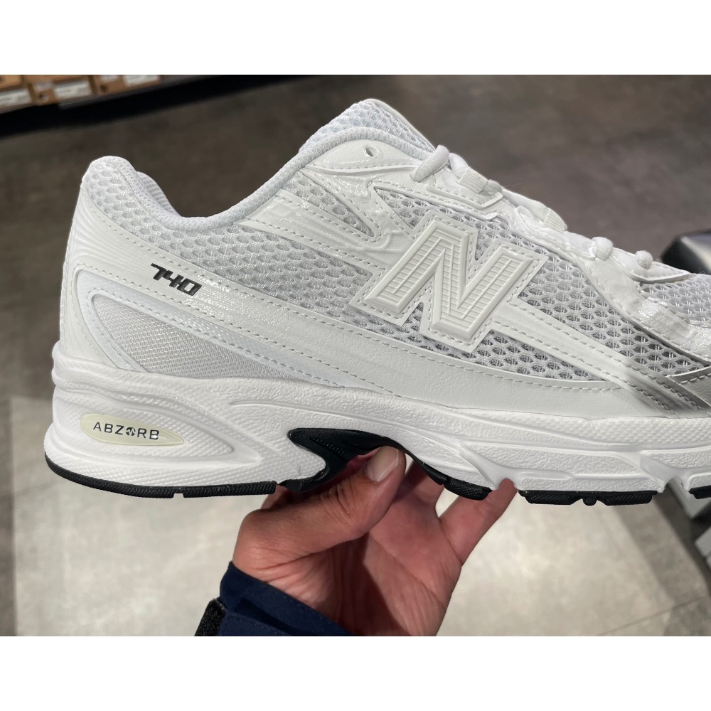 New Balance U740WW2 D楦 網眼 反光 740 男女鞋 復古休閒鞋（中性款）-細節圖2